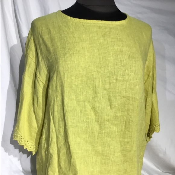 Saga 100% linen top - Picture 6 of 7